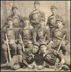 A group of men in baseball uniforms

Description automatically generated